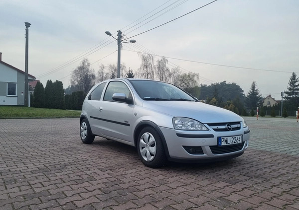 Opel Corsa cena 7800 przebieg: 114500, rok produkcji 2006 z Wrocław małe 277